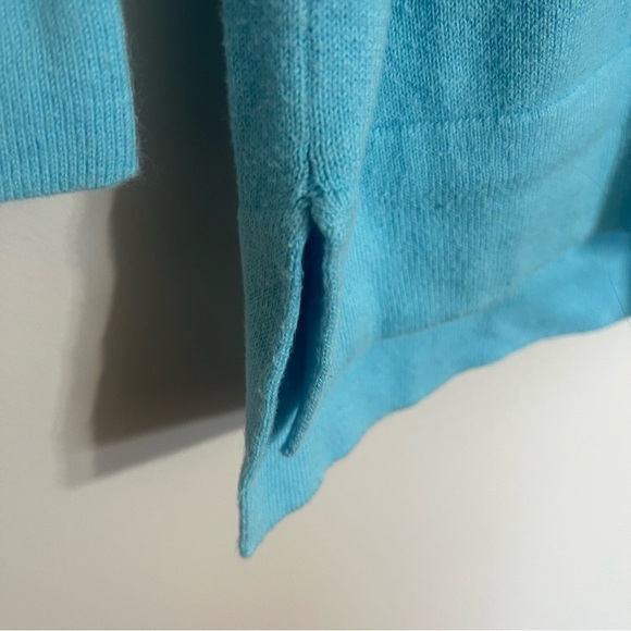 Women’s Ralph Lauren Sport Light Blue Sweater Size XS Cotton Polyester Blend - Picture 2 of 9